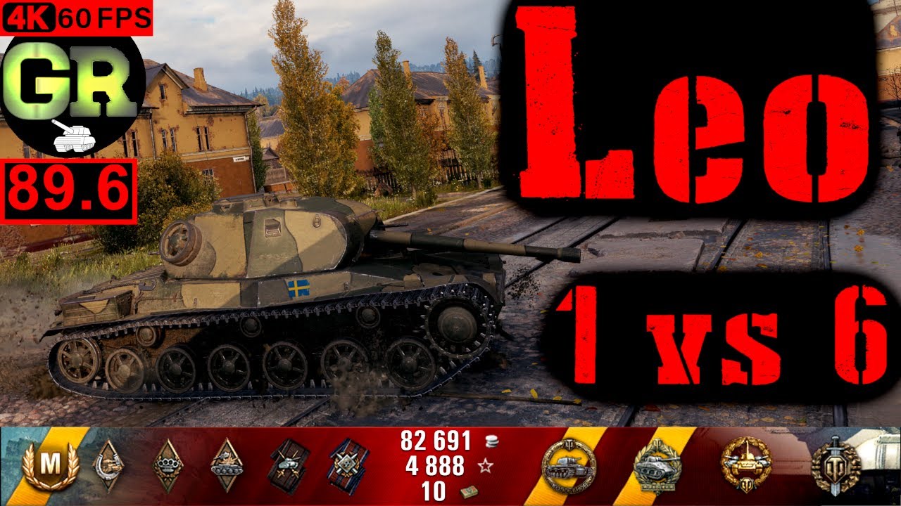 90_World of Tanks Leo WoT Replay - 9 Kills 4.5K DMG(Patch 1.5.0)