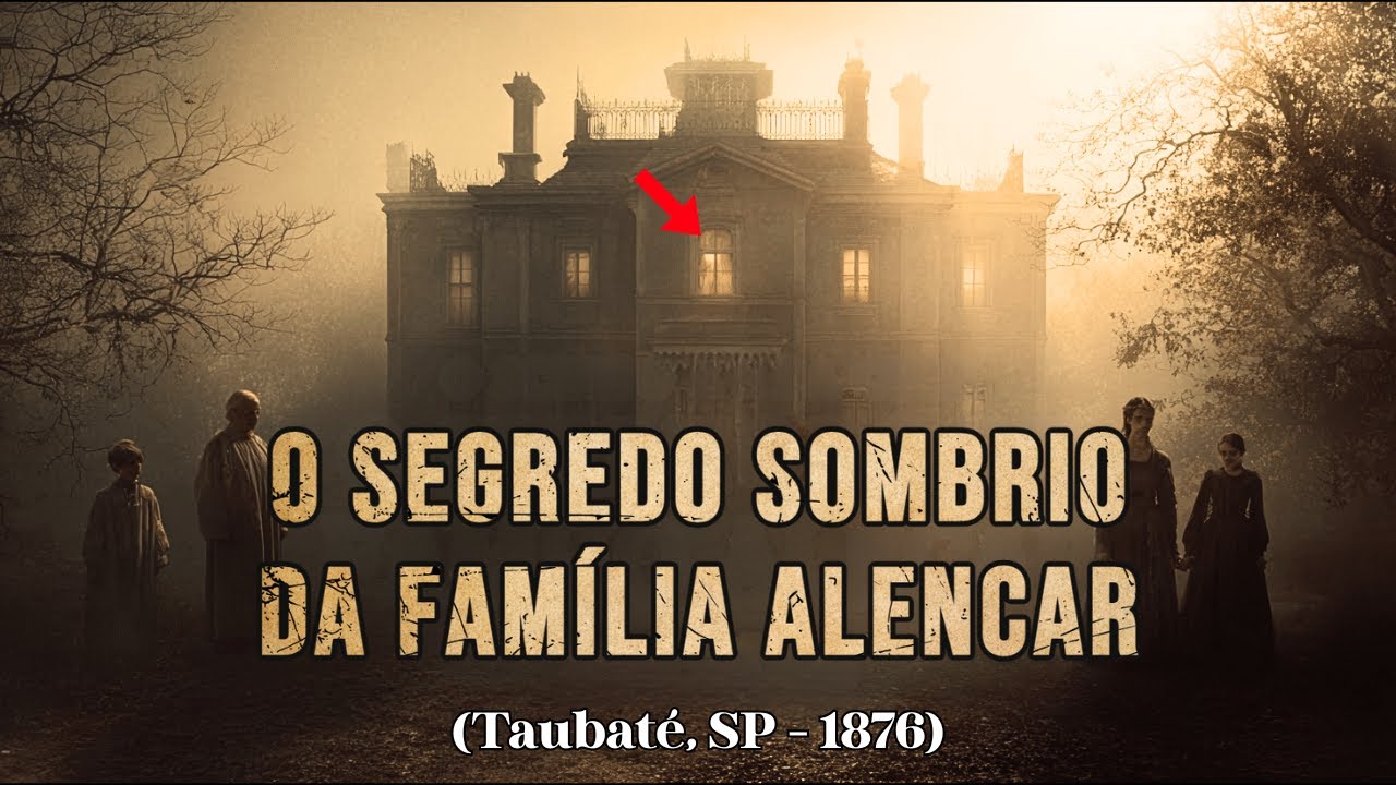 O Casarão Amaldiçoado da Família Alencar Onde 12 Pessoas Sumiram Sem Vestígios (1876)