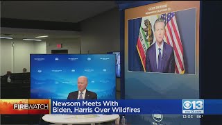 Pres. Biden Meets With Western Governors About Wildfires