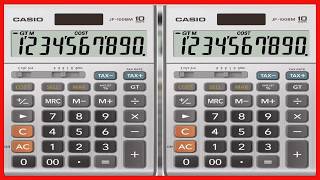 JF-100TV Calculator: The Essential Tool for Traveling Professionals