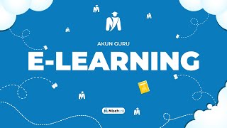 TUTORIAL FITUR E-LEARNING - AKUN GURU