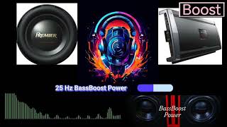 Bass Test 25 Hz 