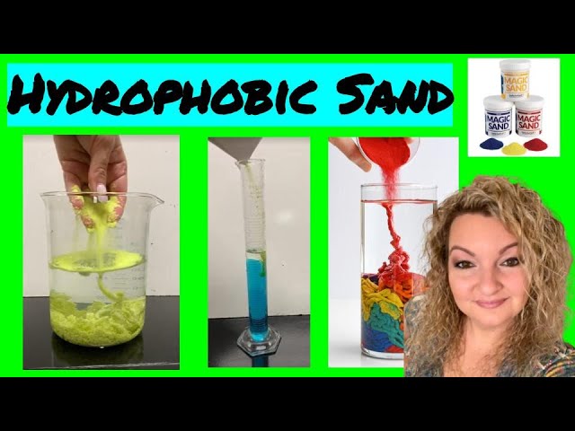 WOW! Aqua Magic Sand Recipe - How to Make Hydrophobic Sand