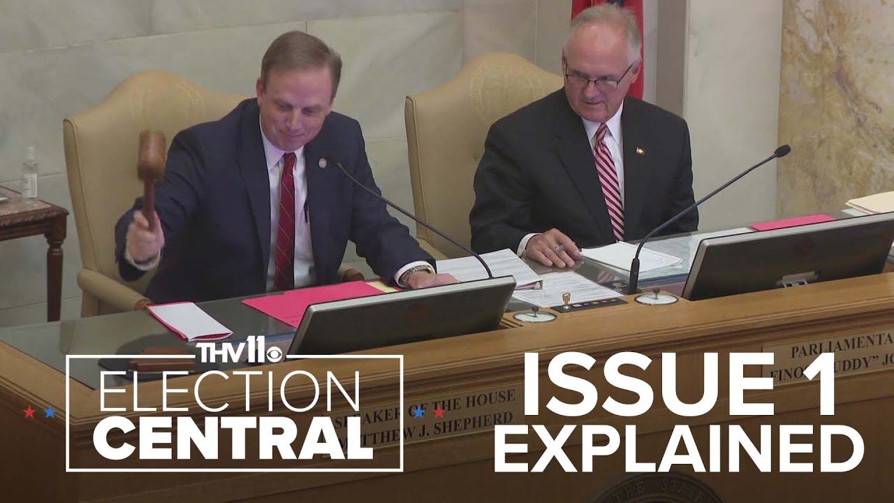 Arkansas's Issue 1 explained 2022 elections YouTube