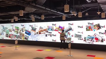 Infinity Multitouch Wall with SKIN ULTRA