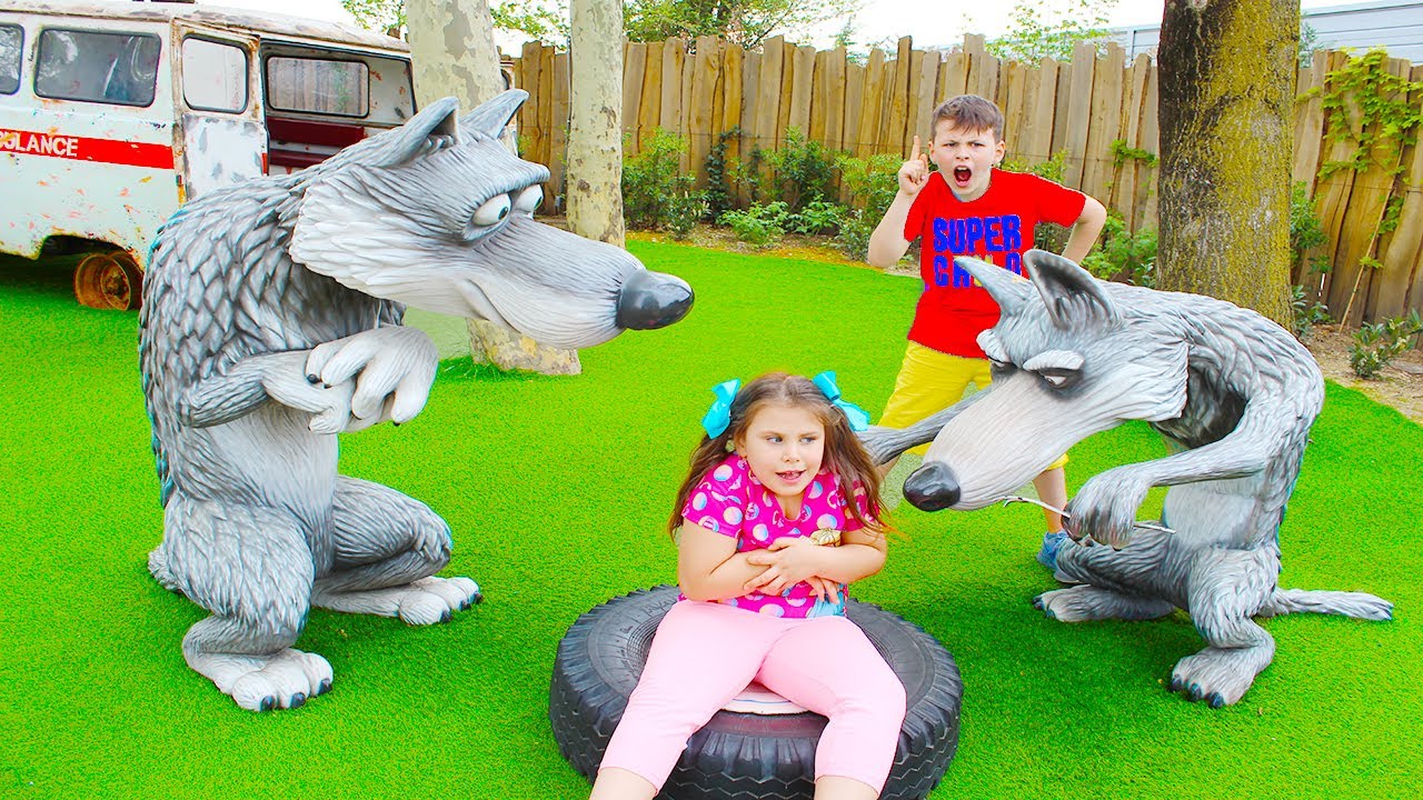 인기동요 과 최고의 가족 놀이 공원 Adriana and Ali pretend play at amusement park! Family fun adventures for kids