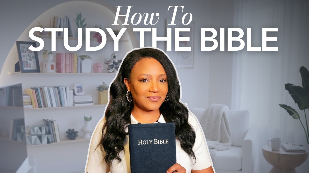 How to Study the Bible: 7 Ways To Unlock Scripture - YouTube