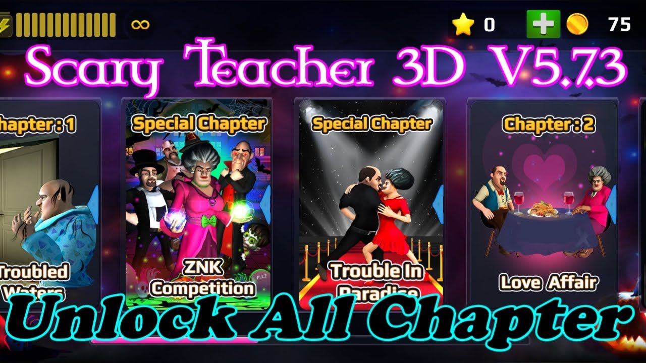 Scary Teacher 3D V5.3.4 Mod Menu Apk (Unlock All Chapter) 