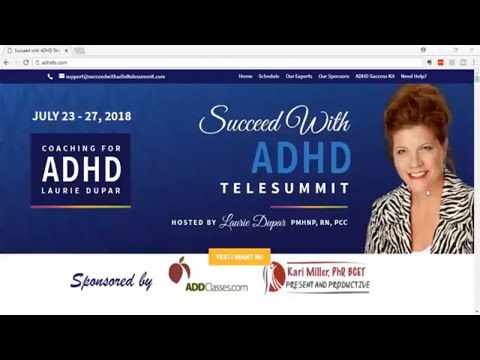 Succeed with ADHD Telesummit - 2018 Online Conference thumbnail