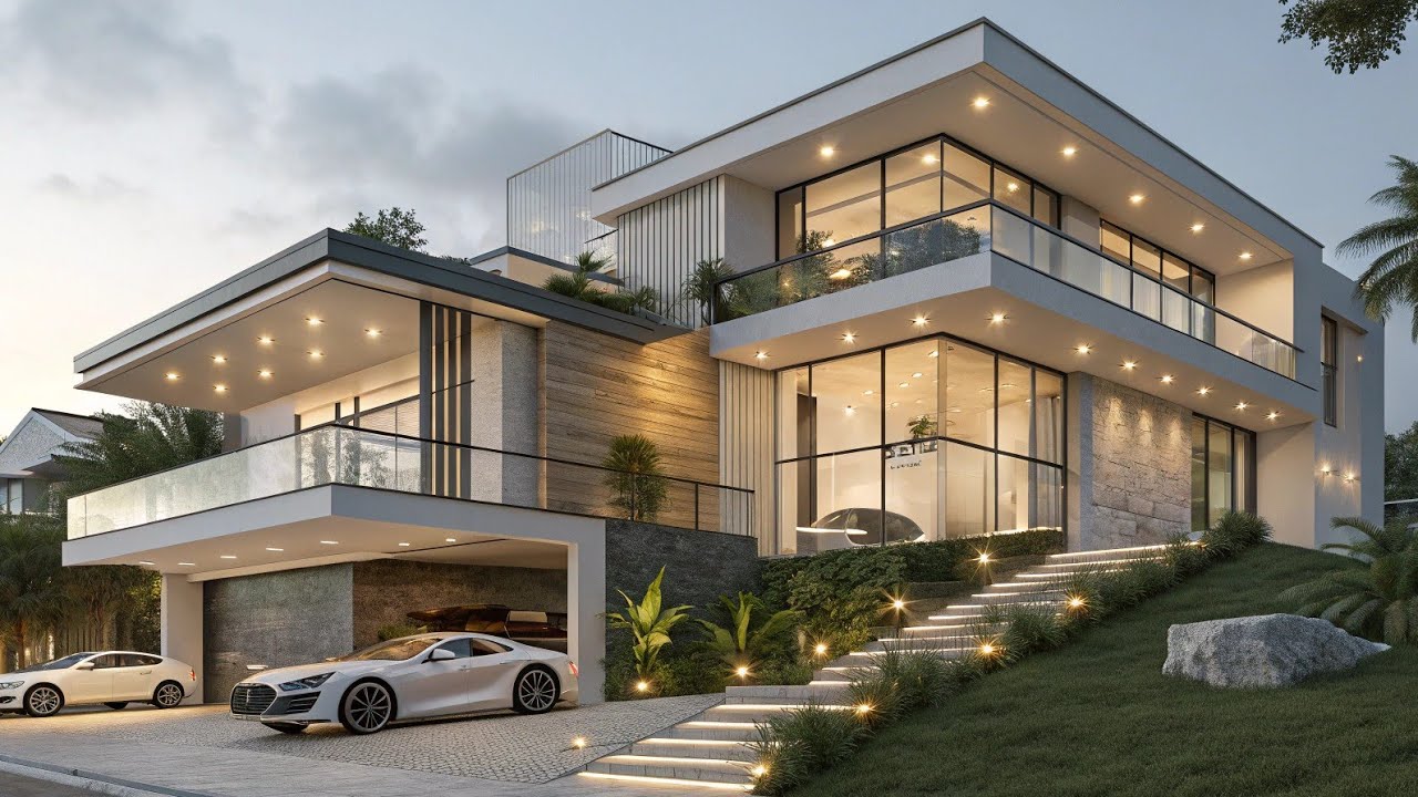 Modern Luxury House Design | Contemporary Dream Home in the USA | Stunning Architectural Masterpiece