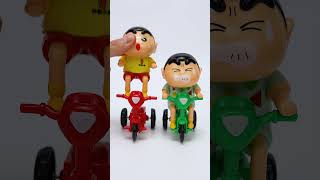 Shin spotted him Unboxing and Review Crayon Shin-chan Bike Set Toy