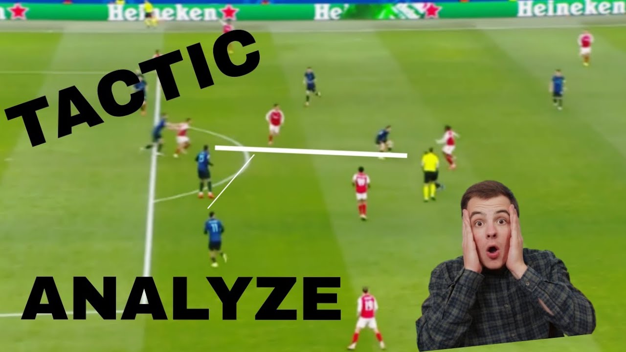 Arsenal 2 goals VS Inter: TACTIC ANALYZE