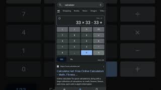Google calculator 🤨 screenshot 4