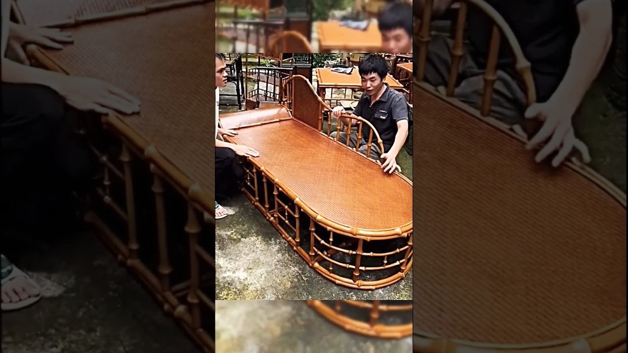 What a beautiful bamboo-made home gadget!... 