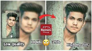Rimini App Kaise Use Kare | How To Use Remini Enhancer App | Convert Low Quality Image -High Quality screenshot 4