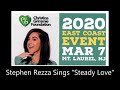 Stephen Rezza sings &quot;Steady Love&quot;  Christina Grimmie Foundation 2020