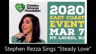 Stephen Rezza sings \