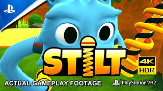 4K Gameplay: Stilt PS VR2 (Intro & World 1)