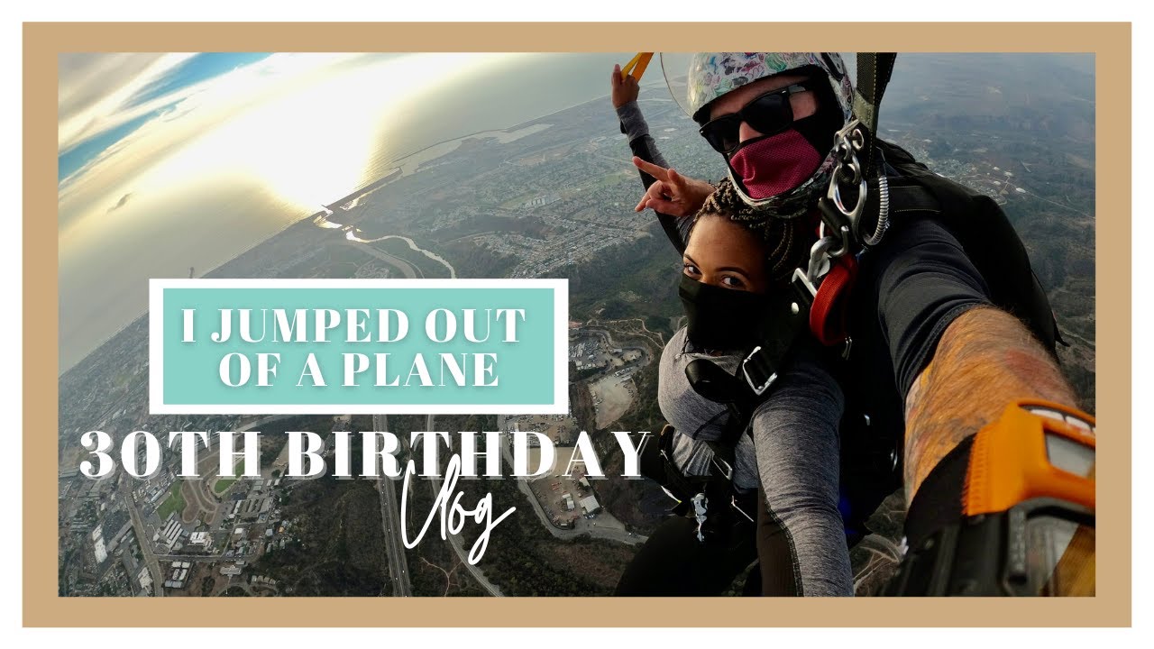 I Can Check Skydiving Off My Bucket List  | 30th Birthday Vlog