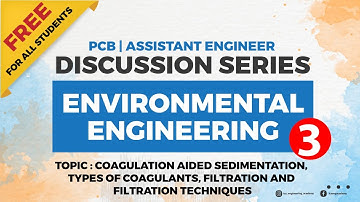 ENVIRONMENTAL ENGINEERING | PCB |  AE CIVIL | REVISION CLASS 3 | QUESTION DISCUSSION | FREE CLASS