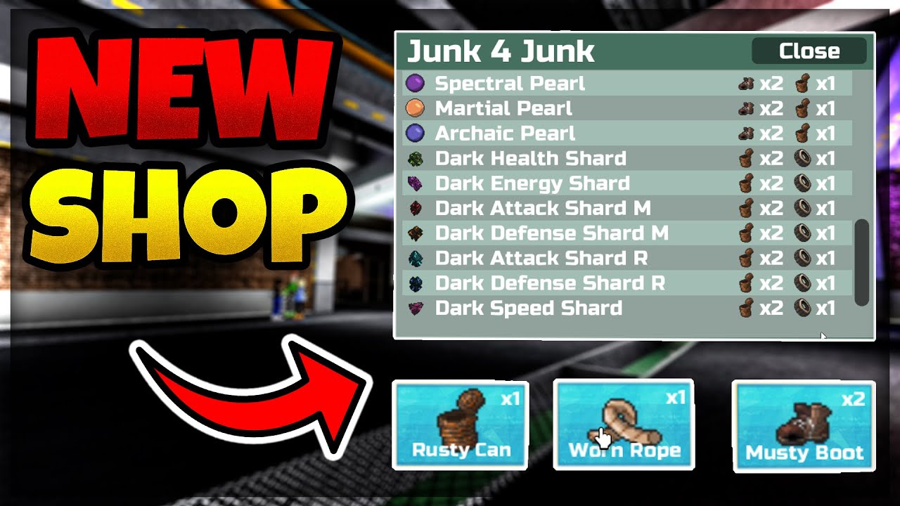 HOW to FIND JUNK 4 JUNK SHOP and NEW PVP ITEMS in NEW BEACH UPDATE