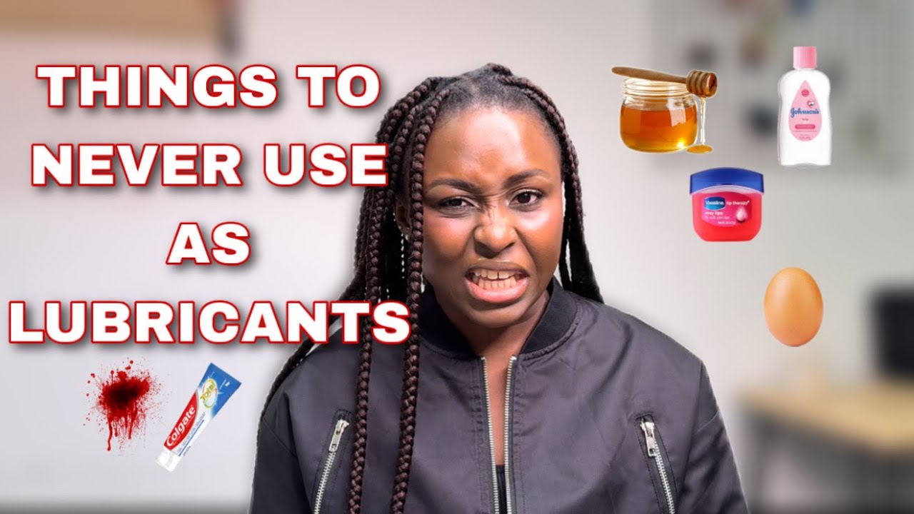 WEIRD THINGS PEOPLE USE INSTEAD OF LUBRICANT - YouTube