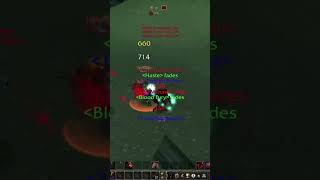HUNTER CAN'T KEEP UP! | WoW TBC Classic PvP - Single Player Project #wowpvp #worldofwacraft