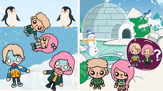 We Got Separated From Our Parents Because Of The Snow | Toca Life Story | Toca Boca