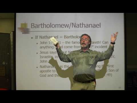 वीडियो: क्या बार्थोलोम्यू और नथानिएल एक ही व्यक्ति हैं?