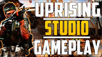 NEW! "Black Ops 2" "Uprising" - "Studio" Firing Range TDM Gameplay (BO2 Uprising DLC HD XBOX/PS3)