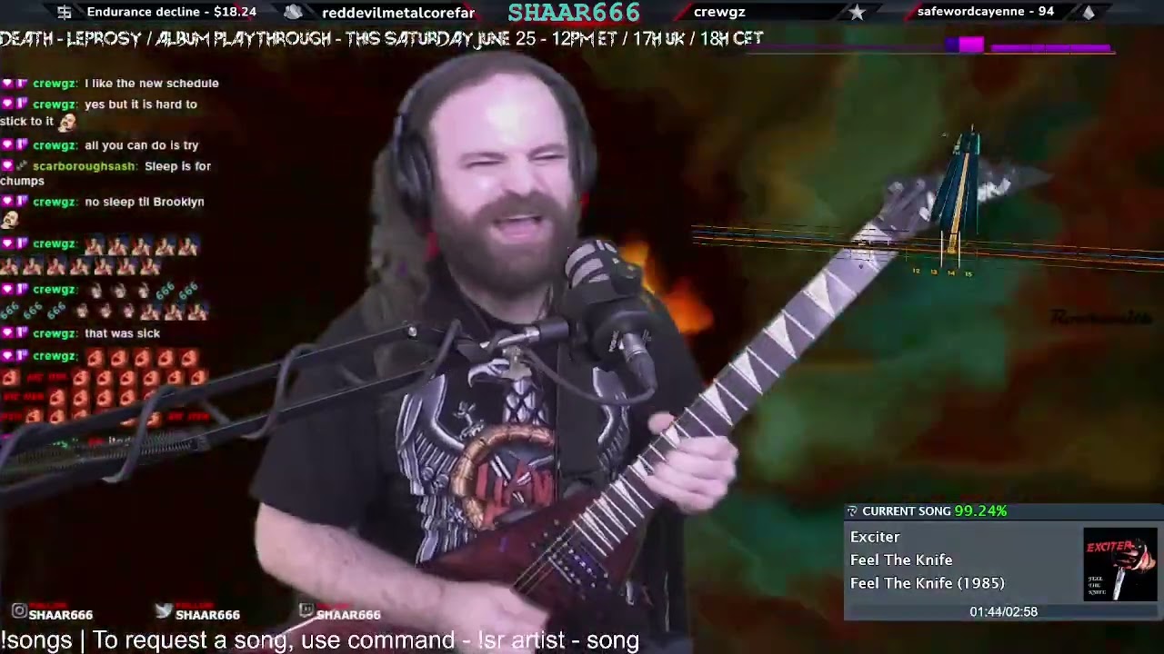 Exciter - Feel the Knife | Lead Guitar | Rocksmith 2014 Gameplay