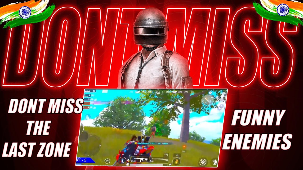 DONT MISS THE LAST ZONE | 22+ KILLS🔥 | FUNNY ENEMIES 😹 