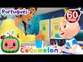 CoComelon em Português | Canção da professora | Compilação de Desenhos Animados