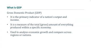 Chapter 6 Macroeconomics and GDP 1 of 6