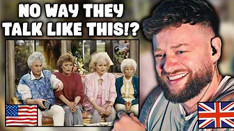 British Millennial's First Reaction to the SAVAGE Golden Girls!