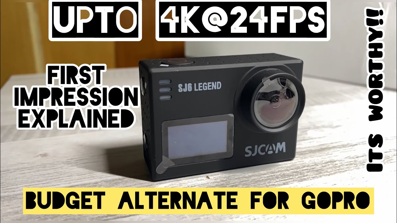 SJ CAM S6 LEGEND📸 unboxing and first impression || best budget motovloging cam || In Tamil ||