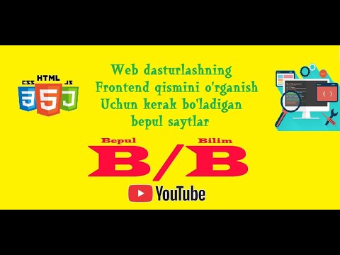 Video: Bepul Veb-saytingizni Qanday Yaratish Kerak