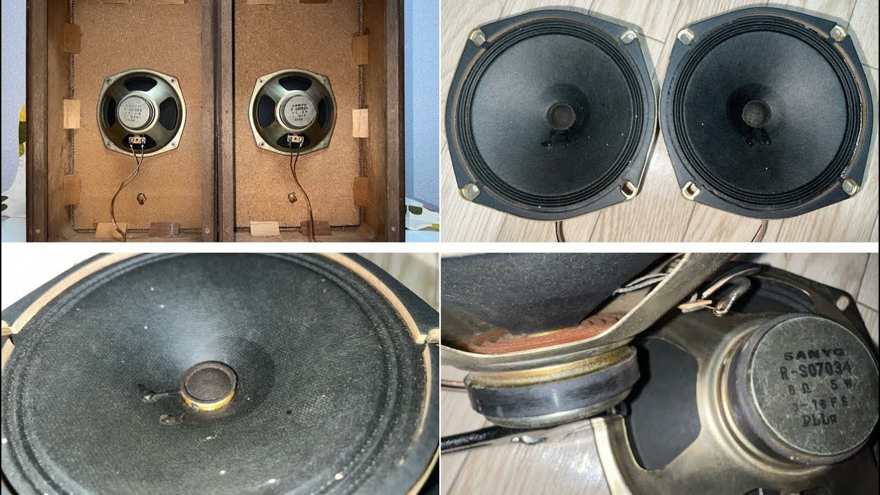 Stereo Sound ヴィンテージ スピーカー チェリッシュ [ てんとう虫のサンバ ] SANYO DS-36X (1972) SPEAKER 8Ω