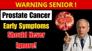 Prostate Cancer: Early Symptoms You Should Never Ignore!