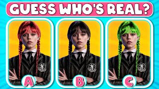 Guess The Real WEDNESDAY CHARACTERS - Part 4 | Wednesday Quiz #18