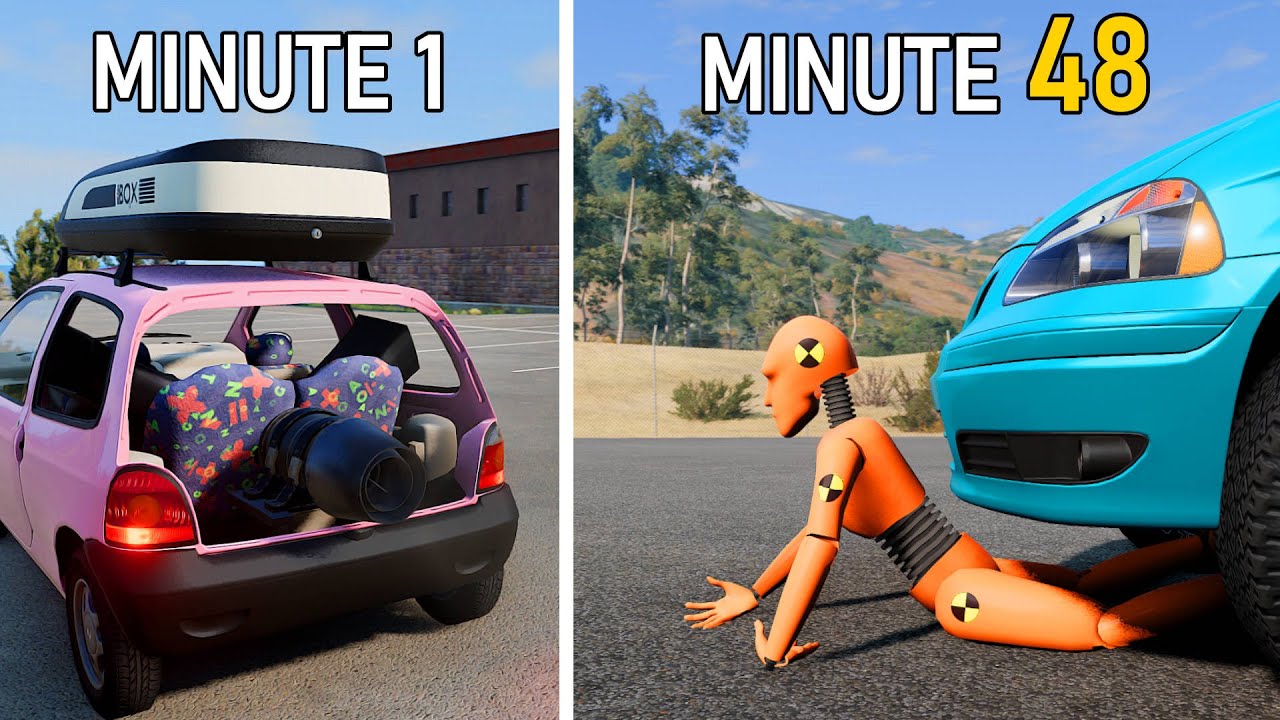60 Minuten Lustige Momente im BeamNG.Drive Multiplayer