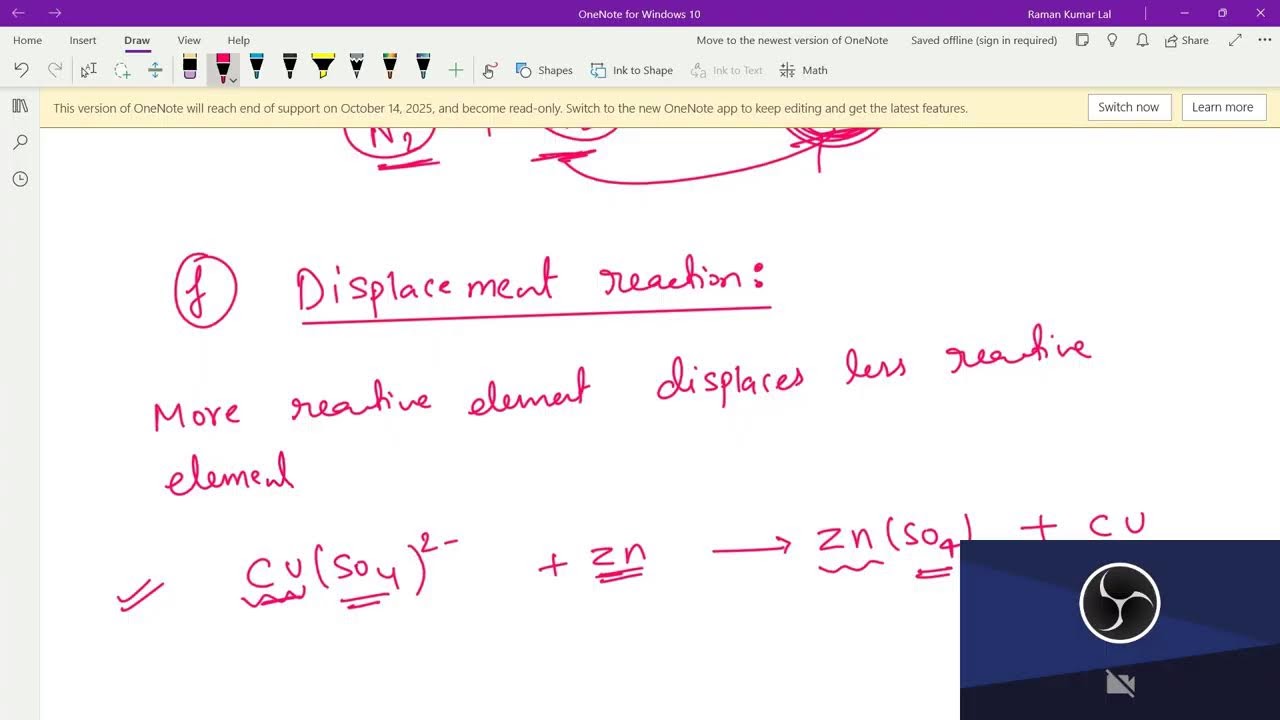 Redox Lecture 6: Types of Redox Reactions | IIT JEE & NEET Chemistry | Success Setu Classes