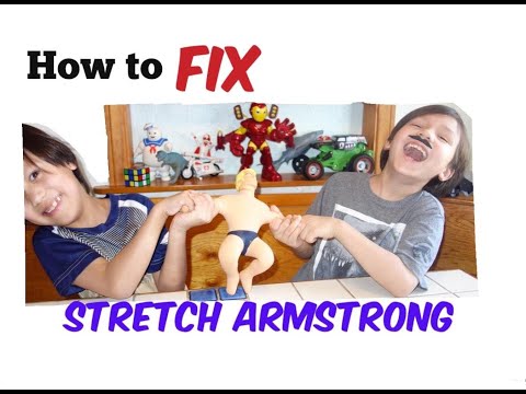HOW to Fix Stretch ARMSTRONG you won't see this on Ryan's World