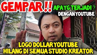 Green Dollar Icon Missing from All YouTube Creator Studios ❗❗