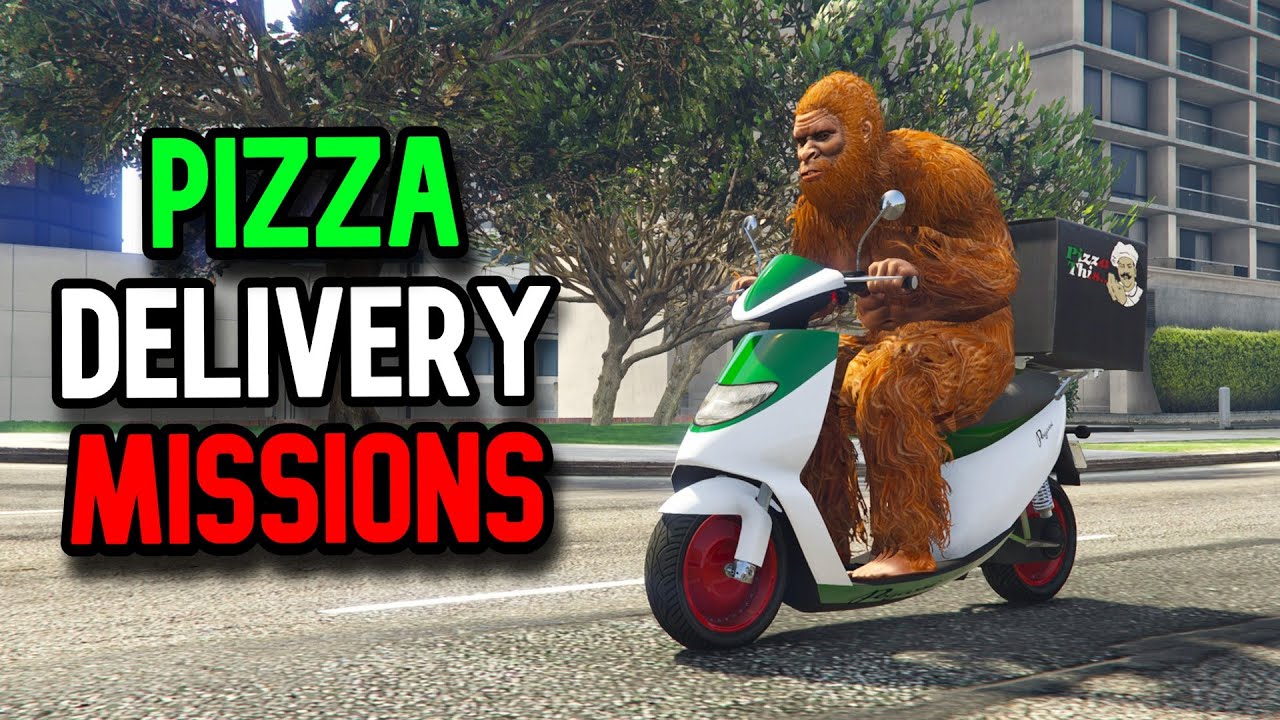 Gta 5 Pizza Delivery Missions Trade Price For Pizza Boy YouTube 