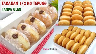 BOMBOLONI RECIPE WITHOUT KNEADING WITHOUT A MIXER | MEASUREMENT: 1/2 KG WHEAT FLOUR WITH CHOCOLAT...