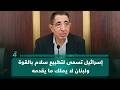 النائب اللبناني حسين الحاج حسن إسرائيل تسعى لتطبيع سلام بالقوة ولبنان لا يملك ما يقدمه