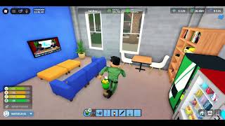(RAW FOOTAGE!) Welcome to Bloxburg - Janitor Job (Hidden Graffiti Possible Locations)