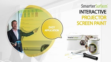 Interactive Projector Screen Paint | Application Tutorial by Smarter Surfaces
