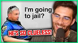 When Evil Cops Realize They've Been Arrested | Hasanabi Reacts (JCS Inspired)